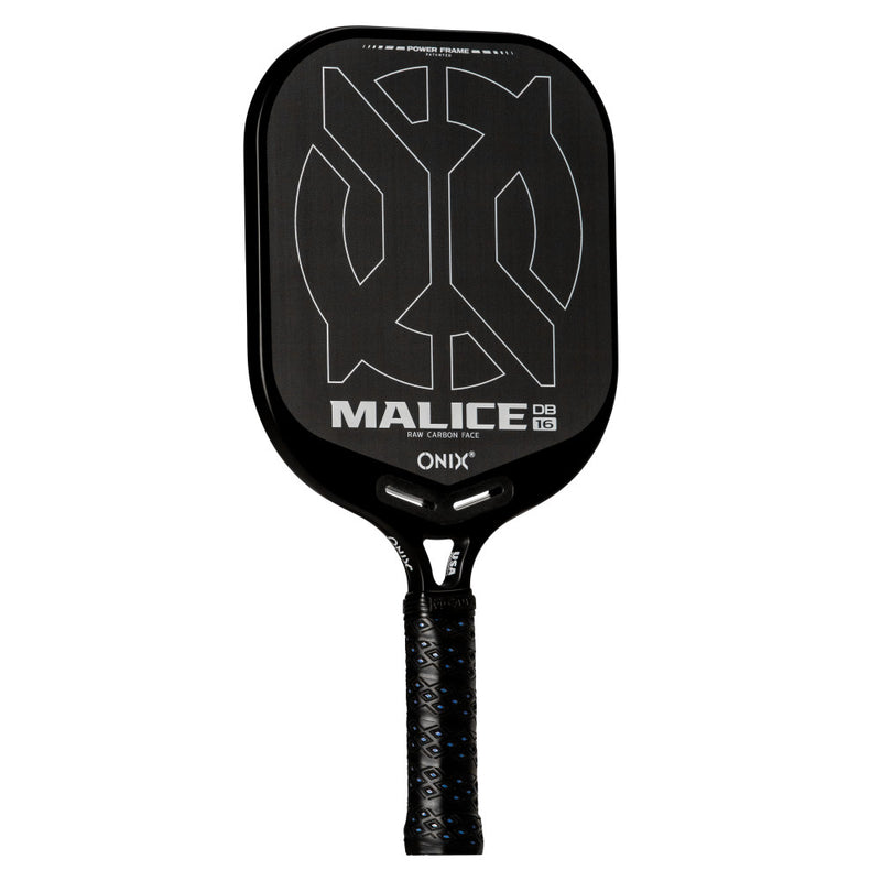 ONIX Malice 16mm DB Open Throat Raw Carbon Fiber Pickleball Paddle_4