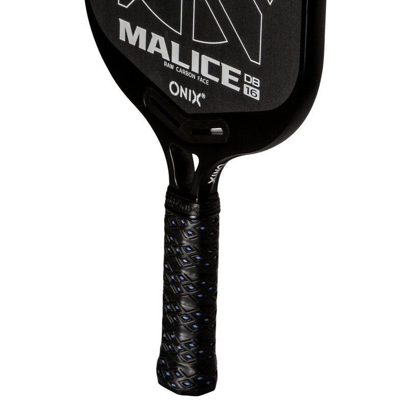 ONIX Malice 16mm DB Open Throat Raw Carbon Fiber Pickleball Paddle_5