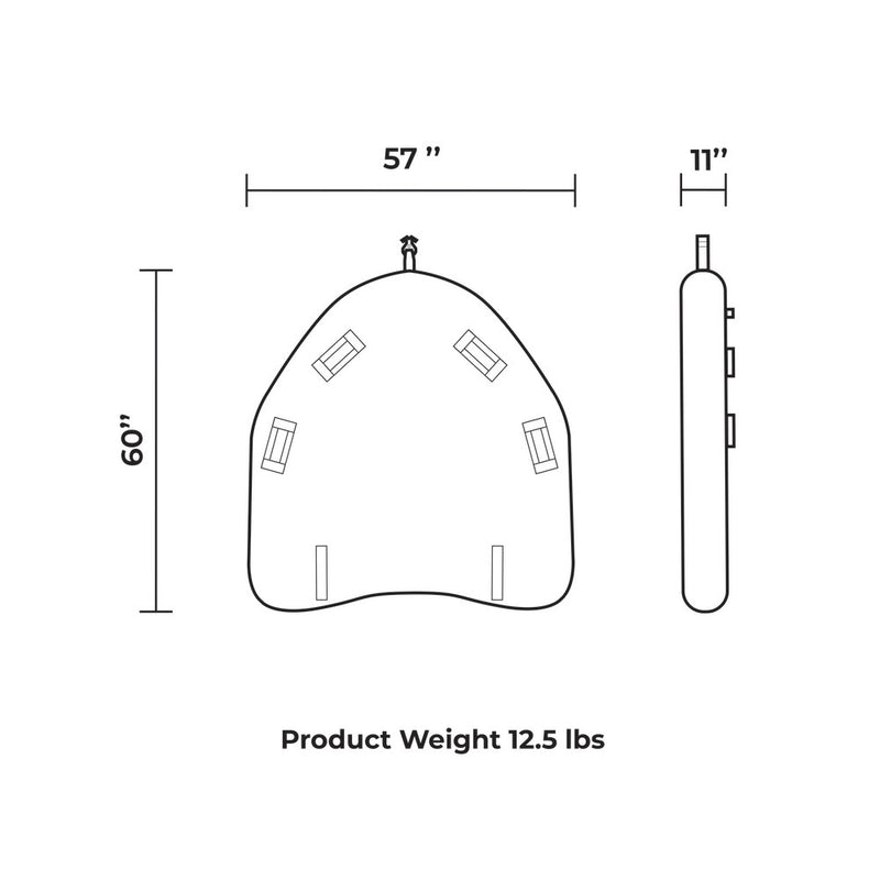 Ripper Boat Towable Tube Package