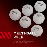 STIGA 3-Star White Balls (6-pack)_4