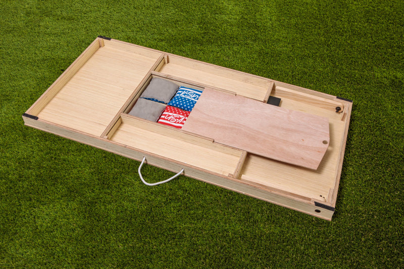 Triumph Patriotic LED 2x4 All-Wood Cornhole Set_6