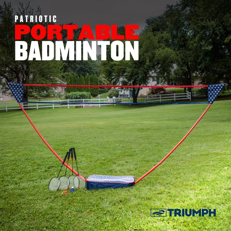 Triumph Patriotic Portable Badminton_3