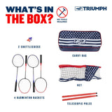 Triumph Patriotic Portable Badminton_6