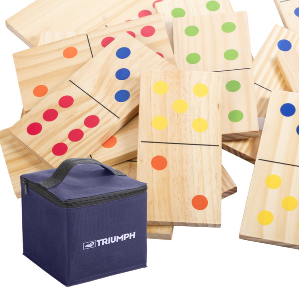 Triumph Wood Lawn 28-Piece Domino Set_2