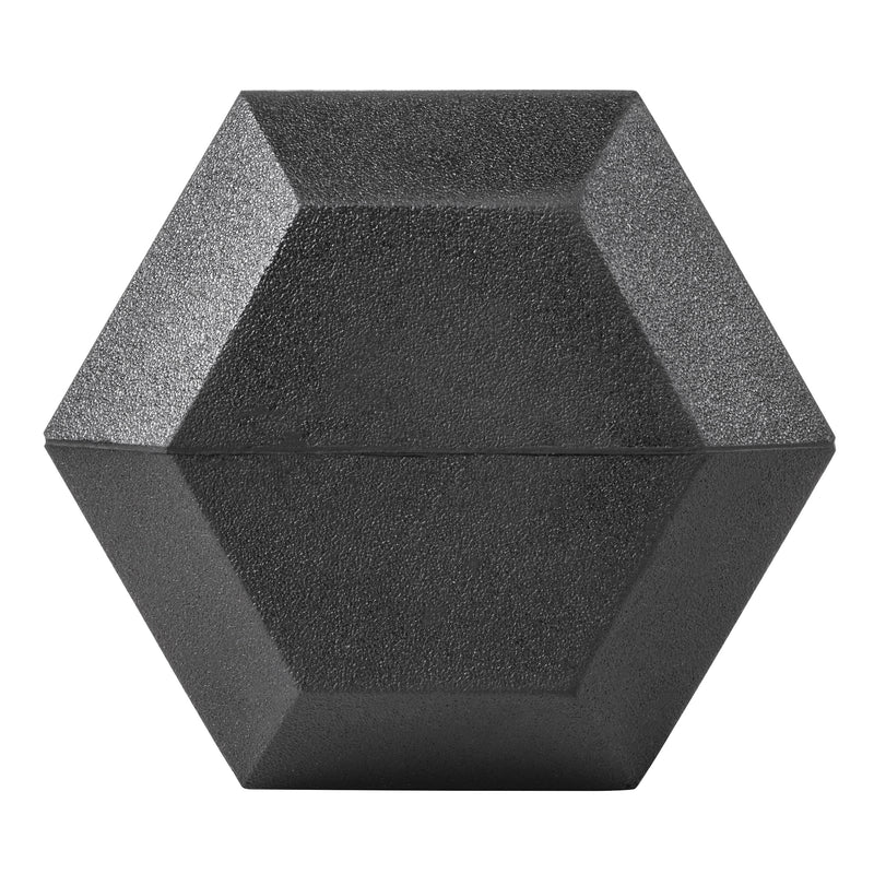 Lifeline Hex Rubber Dumbbell - 20 LBS_9